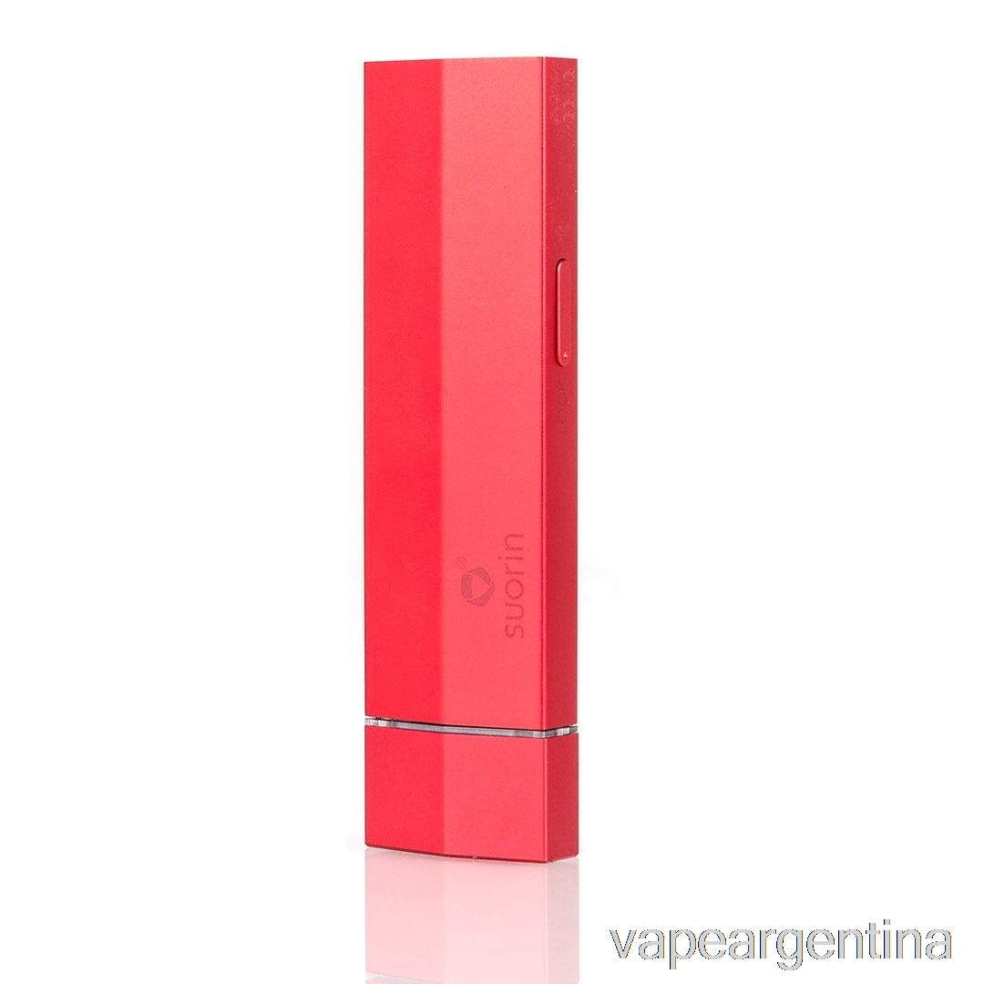 Dispositivo Pod Ultraportátil Suorin Edge Vape Rojo Descartable